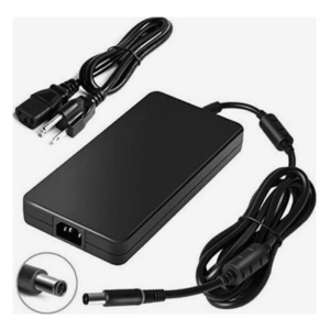 Generic Dell Alienware Replacement Laptop Adapter For Dell Alienware Charger (240W) (19.5-12.3A) - (With Power Cable) - Black | M15x