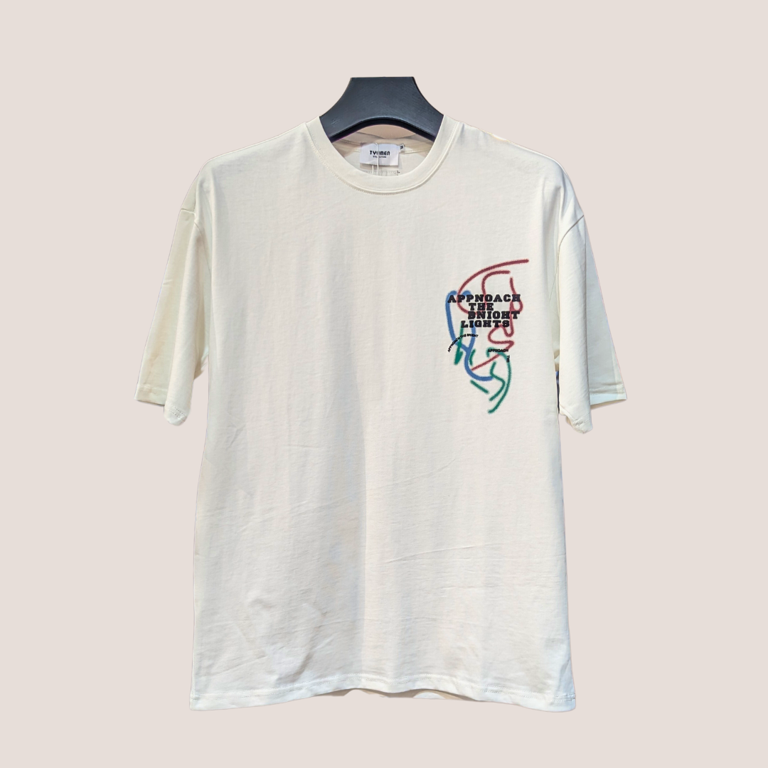 Pure Cotton Men's T-Shirt Smooth Finish Typography Printed T-Shirt With Round Neck And Short Sleeves()