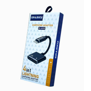 Sparky Headphone adapter and charger for Apple iPhone