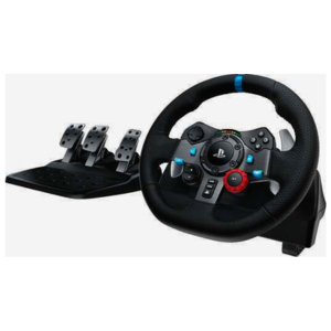 Logitech G29 Driving Force Racing Wheel For PC, Playstation 3 and Playstation 4 / PS5, Black | 941-000114