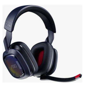 Logitech Astro A30 LIGHTSPEED Wireless Gaming Headset for Xbox, Bluetooth / 2.4GHz, Dolby Atmos / 3D Audio, Detachable Boom, 27 H Battery Life, for Xbox, Switch, PC, USB- C, Navy / Red | 939-002001