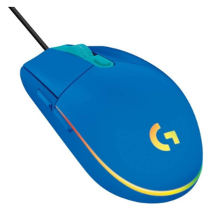 Logitech G203 Lightsync RGB Lighting 800 DPI, 6 programmable buttons Optical Wired Gaming Mouse (Blue) | 910-005798