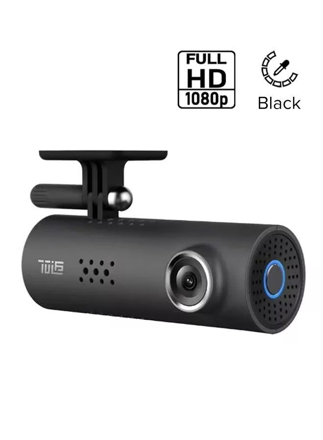 Dash Camera Recorder with Night Vision for Cars, 130° Wide Angle, Built-in WiFi, Emergency Recording, APP Control Dashboard