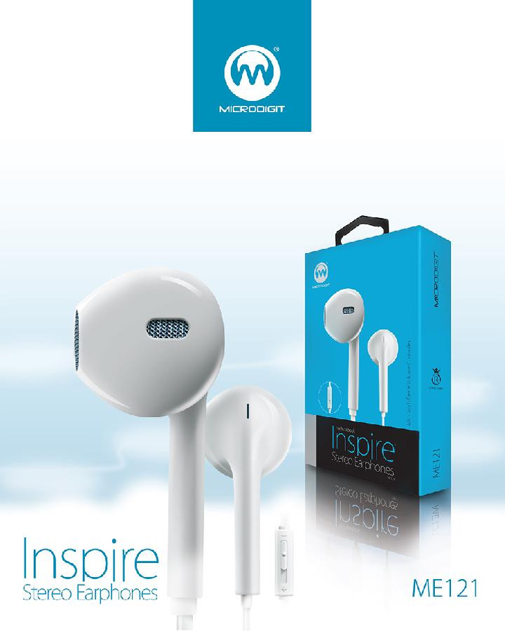 Inspire Wired Stereo Earphone ME121