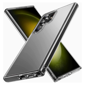 UGREEN Samsung Galaxy S23 Ultra 5G Matte Clear Case (6.8 inch), Zero-Fingerprints Anti-scratch Matte Back Cover, Slim and Soft TPU S23 Ultra Protector, Full Coverage Drop Proof for Samsung S23 Ultra