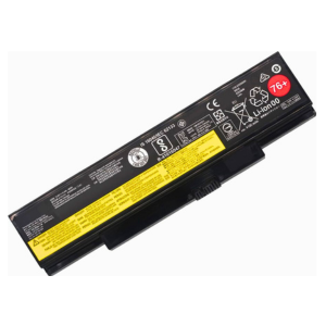 Radex e550 Compatible Laptop Battery, For Lenovo Thinkpad E550 / 45N1760 / 45N1762 76+, 10.8V Voltage, 4400mAh (48Wh), 6 Cells, Black | e550