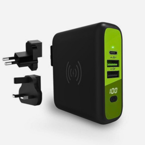 Goui - Mbala - Wall charger, + Power Bank 8000 + Qi