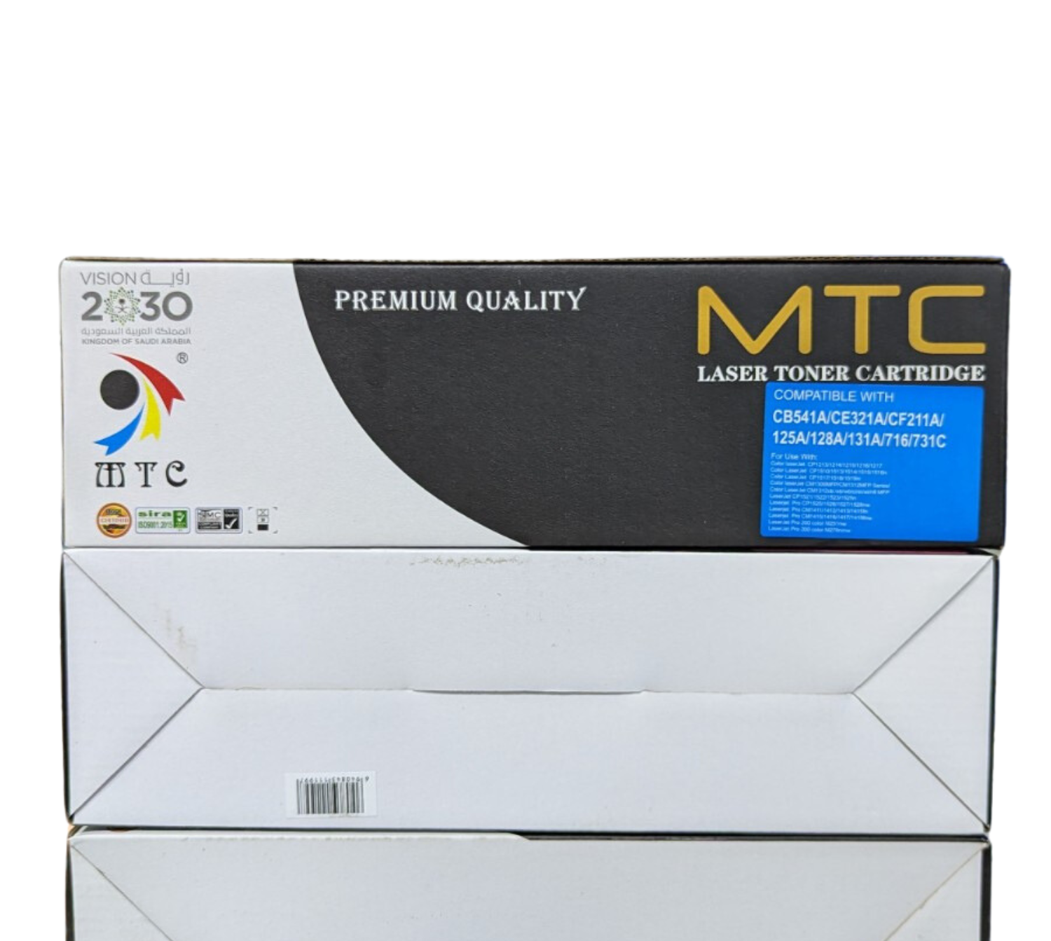 MTC LASER TONER CARTRIDGE COMPATIBLE WITH  CB541A/CE321A/CF211A/ 125A/128A/131A/716/731C