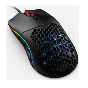 Glorious Gaming Mouse - Model O 67 g Superlight Honeycomb Mouse, RGB Matte Black Mouse - USB Gaming Mouse