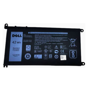 Dell Inspiron 3-Cell 11.4V Laptop Battery, 42Wh Li-Ion Battery, Compatible For Inspiron 14 (5481) 2-in-1, 14 (5482) 2-in-1, Black | DELL 5482