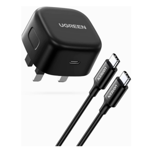 UGREEN 25W Samsung Charger Cable 2Meter USB C Fast Charging Plug with Cable Quick Charging Wall USB Charger Type C Compatible with Samsung Galaxy S23+/S23/S22/S21/S20, iPad Pro/Air, Oneplus,Xiaomi,etc