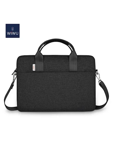 WiWU Minimalist Laptop Handbag Bag with Multi-Pockets for Macbook digital gadgets