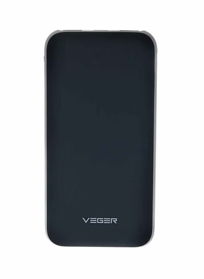 VEGER 35000 mAh Dual Port USB Power Bank 10 watt black