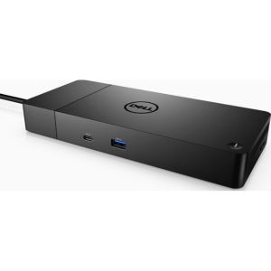 Dell WD19S 180W Docking Station, Gigabit Ethernet, AC 120/230 V (50/60 Hz) Power, HDMI, 2 x DP, USB-C Interface, Black | WD19S180W