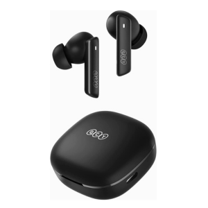 QCY HT05 Multi-Mode Active Noise Cancelling Wireless Earbuds, AI-Enhanced Calls Bluetooth Headphones with 6 Mics, Anti-Wind Noise, Transparency, App for Custom EQ, 30H Playtime, Bluetooth 5.2