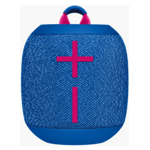 Logitech Ultimate Ears WonderBoom 3 Bluetooth Speaker, 360° Sound, 40 Meters Wireless Range, Auto Power Off, USB Charging, Dust and Water Resistant, Can Connect 2 Devices, Blue | 984-001830