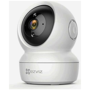 Ezviz c6n, 1080p wifi smart home security camera, intelligent surveillance camera with night vision, smart tracking, two-way audio, white, cs-c6n