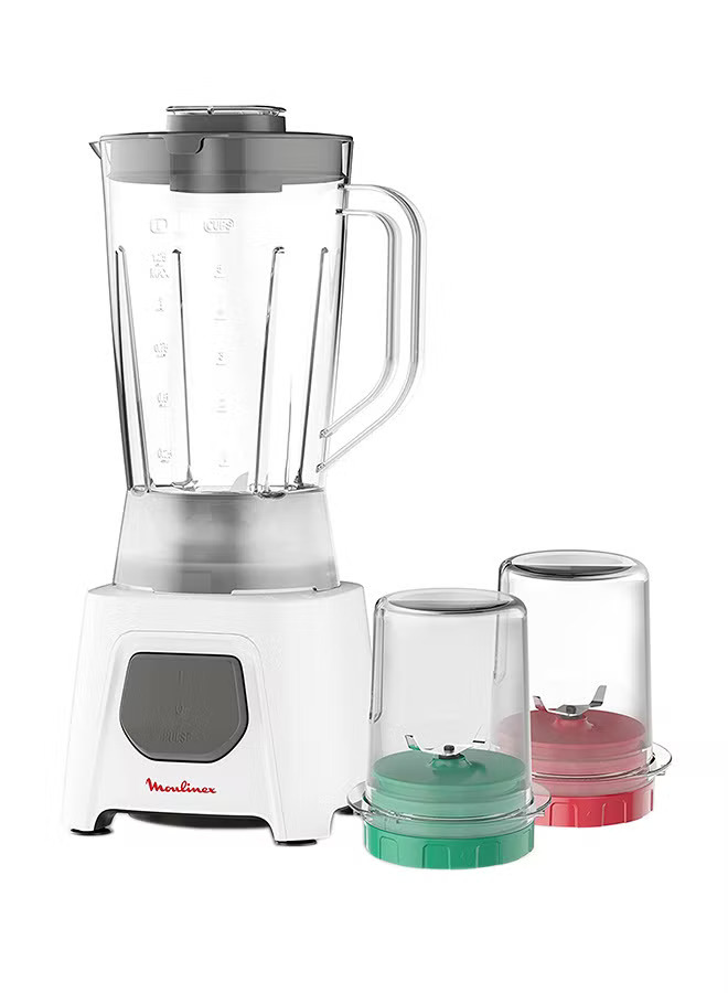 Blendeo Blender With Grinder and Grater, 1.5 L 450 W LM2B3126 White