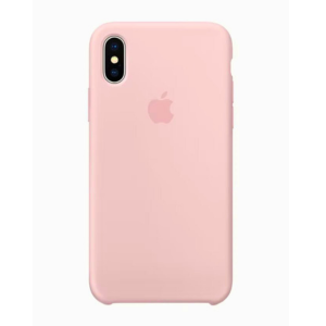 Silicone Case Cover For Apple iPhone Xs Pink