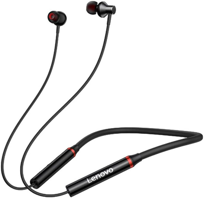 Lenovo HE05X Wireless BT5.0 In-ear Ergonomic Earphone IPX5, Black