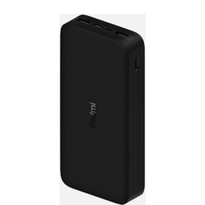 Xiaomi Redmi 20000mAh Powerbank (4 in 1) Portable 32W PD [Dual USB-A] [Type C] [Micro USB], High-Speed Charging Technology - for Smartphones, Tablets, Headphones, Smart Watches & Action Cam - Black