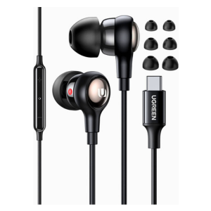 UGREEN iPhone Headphones Wired Headphones MFi Certified Lightning Earphones with Microphone and Volume Control HiFi Stereo Wired Earbuds Compatible with iPhone 13 Pro/13 Pro Max/13/13 mini iPhone SE 3