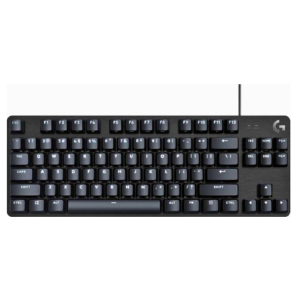 Logitech G413 TKL SE Mechanical Gaming Keyboard, PBT Keycaps, USB 2.0 Connection Type, White Backlighting, 12 Function Key Media Controls, Tactile Switch, English, Black | 920-010446