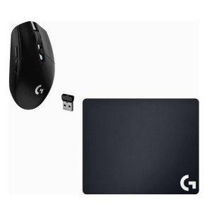 Logitech Play Advanced G305 Lightspeed Gaming Mouse & G240 Mouse Pad Bundle - Black | 991-000354