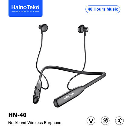 Haino Teko HN-98 Neckband Wireless Earphone Magnetic power on&off
