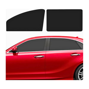 Wisfunlly Car Side Window Sun Shade, 4 PCS Universal Magnetic Car Curtain for Baby and Kids with Blocks UV Rays, Reduce Damage from Direct Bright Sunlight and Heat, Universal Easy Fit Front Rear Seat