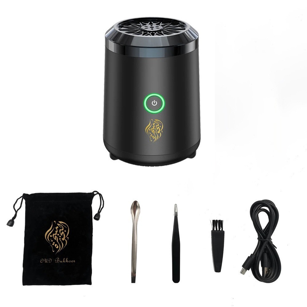 Bastek BC1913 Small portable electronic incense burner powered by charging