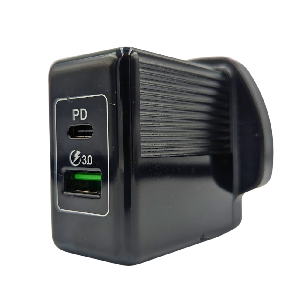 USB-C PD Quick Charger Adapter Compatible With Multiple Devices Intelligent Identification