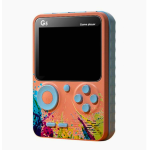 G5 Game Console 500-Game Classic Game Device Ergonomic 3.0'' Screen Handheld Gaming Player for Kids Gift Video Game Console