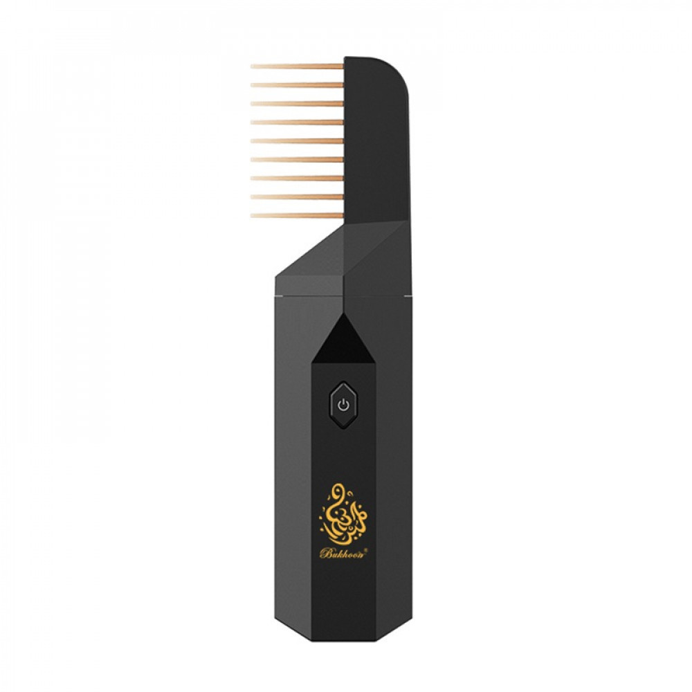 Electronic hair vaporizer, the new version, with a black hair comb head