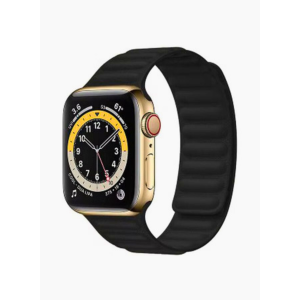 GUOI- Band For Apple Watch Series 7/22mm/44mm/45mm Black